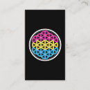Search for geometry business cards Flower of life