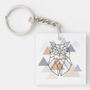 Search for modern owl key rings Bird