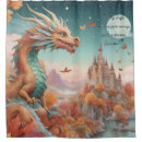 Search for dragon shower curtains Castle