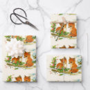 Search for fox christmas wrapping paper Retro