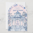 Search for pagoda invitations Blue