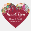 Search for floral save the date stickers Thank you