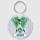 Search for baseball player key rings Blue