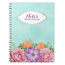 Search for purple flower notebooks Elegant