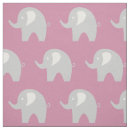 Search for elephant pattern fabric Pink