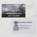 Search for gothic business cards Professional
