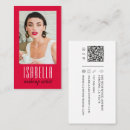 Search for bridal makeup artist business cards Modern