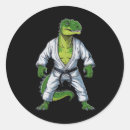 Search for dinosaur art stickers Karate uniform