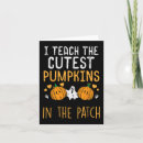 Search for teacher halloween cards Pumpkins