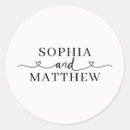 Search for heart wedding stickers Simple