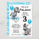 Search for water birthday invitations Gender neutral