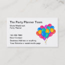 Search for party balloons business cards Planning
