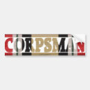 Search for corpsman bumper stickers Military