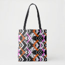 Search for argyle pattern tote bags Black