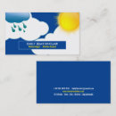 Search for weather business cards Meteorologist