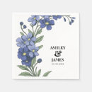 Search for periwinkle blue napkins Floral