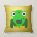 Search for green frog cushions Lake