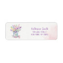 Search for purple love return address labels Pretty