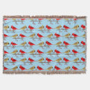 Search for red cardinal bird blankets Animals