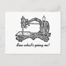Search for vintage sewing postcards Machine