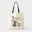 Search for the cat in the hat tote bags Spooky
