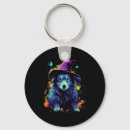 Search for walking on the moon key rings Mystic forest