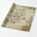 Search for french script wrapping paper Decoupage