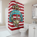 Search for boat anchor shower curtains Stripes