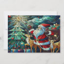 Search for santa claus thank you cards Reindeer