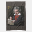 Search for music tea towels Beethoven