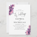 Search for pink and purple wedding invitations Calligraphy