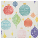 Search for christmas ornament fabric Red