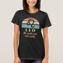 Search for leo zodiac tshirts Symbol
