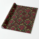 Search for red roses wrapping paper Classic