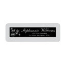Search for wedding winter return address labels Black