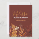 Search for western bridal party proposal cards Bridesmaid