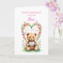 Search for niece 1st birthday cards Cute