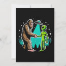 Search for bigfoot invitations Alien
