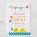 Search for twins pool party invitations Cute