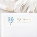 Search for air mail return address labels Blue