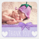 Search for thank you photo stickers Purple
