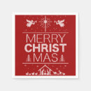 Search for religious christmas napkins Christian