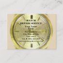Search for watch repair business cards Service