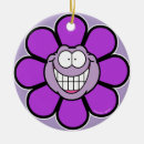 Search for violet flower christmas tree decorations Illustration
