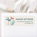 Search for dinosaur kids return address labels Boy