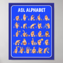 Search for sign language posters Asl