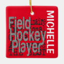 Search for field hockey christmas accents Player
