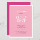 Search for simple elegant bridal shower invitations Modern minimalist
