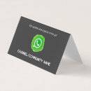 Search for whatsapp business cards Simple