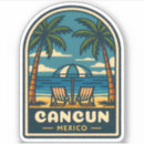 Search for mexico souvenir stickers Palm trees